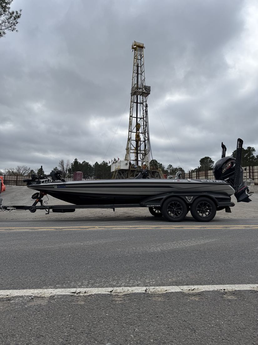 Brad Smith’s Skeeter bass boat