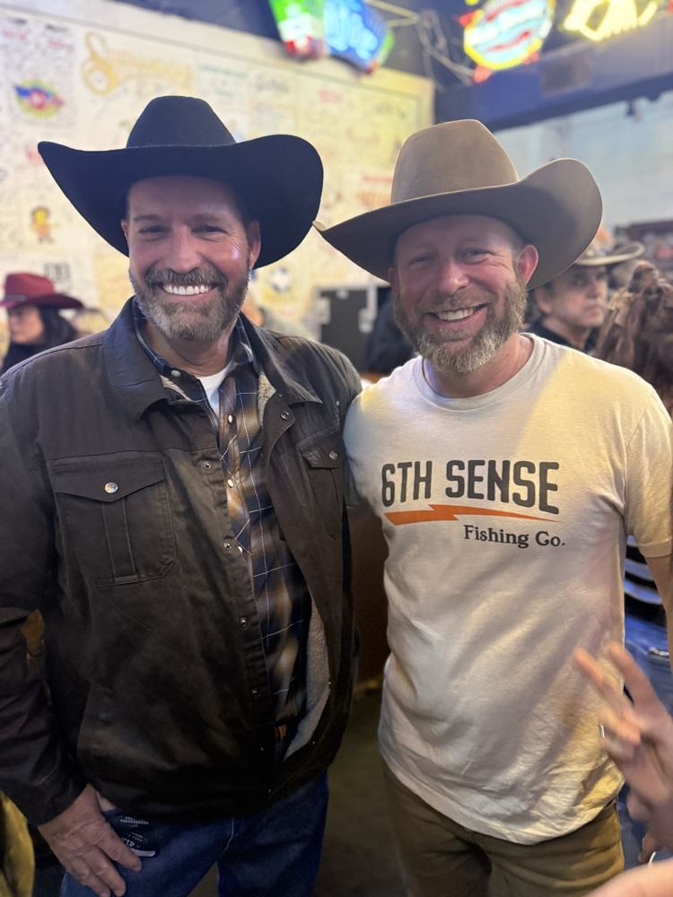 Brad Smith with Ryan Engleman of Turnpike Troubadours